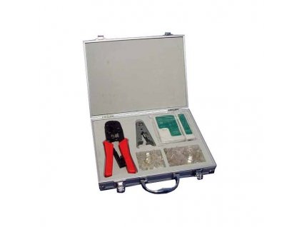 DATACOM NETWORK KIT 1 (krimp 8p+6p, Stripper, Tester, plugy)