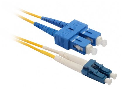 Solarix Patch kabel 9/125 LCupc/SCupc SM OS 1m duplex SXPC-LC/SC-UPC-OS-1M-D