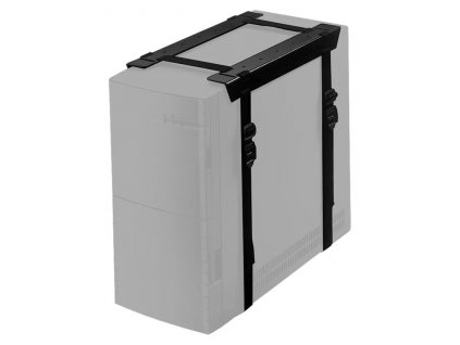 Neomounts CPU-D025BLACK /Držák na PC/pod stůl/horizont. i vertik. montáž/výška PC: 3-60 cm/šírka PC: 8-70 cm /černý