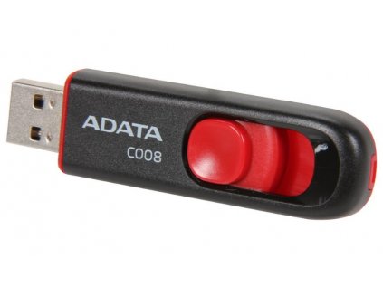 ADATA FlashDrive C008 16GB / USB 2.0 / černo-červená