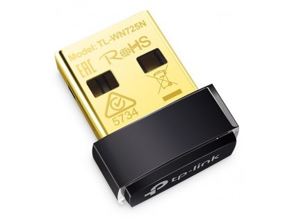 TP-Link TL-WN725N/ bezdrátový USB mini adaptér/ 802.11b/g/n/ 150 Mbps