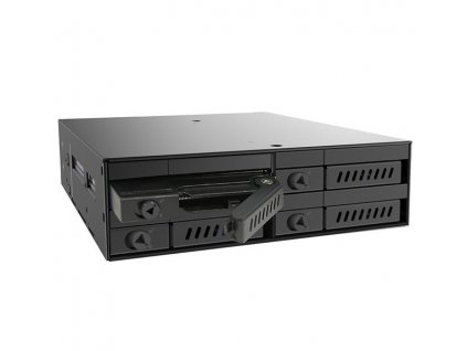 CHIEFTEC backplane do 5,25" na 4x 2,5" SATA HDDs/SDDs (7-9,5mm)