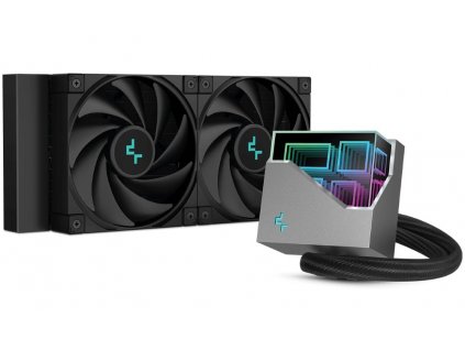 DEEPCOOL vodní chladič LT520 / 2x120 mm fan / ARGB / Intel i AMD