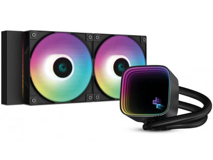 DEEPCOOL vodní chladič LS520 SE / 2x120 mm fan / ARGB / Intel i AMD / pro SI