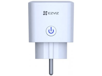 EZVIZ chytrá zásuvka T30-10B Statistics/ Wi-Fi/ EU/ výkon 2300 W/ Google Assistant/ Amazon Alexa/ bílá