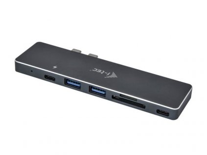 OPRAVENÉ - i-tec dokovací stanice USB-C Metal/ 2x USB 3.1 Type C/ HDMI/ SD/MicroSD/ for Apple MacBook Pro + Power Delive...