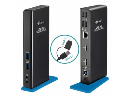 i-tec dokovací stanice USB 3.0/USB-C Dual HDMI/ 2x HDMI/ 2x USB 3.0/ 4x USB 2.0/ LAN