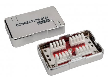 Solarix Spojovací box CAT6A STP 8p8c LSA+/Krone KRJS45-VEB6A