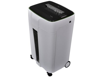 AT skartovač AT-66C/ řez 4x25 mm/ pracovní šíře 240 mm/ kapacita 22 listů/ objem koše 38 l/ stupeň utajení P4/ šedo-bílý
