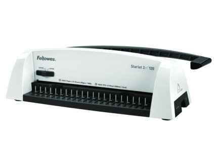 FELLOWES vazač STARLET2+/ pracovní šířka 300 mm/ děrovací kapacita 12 listů/ A4/ maximální rozměr hřbetu 16 mm