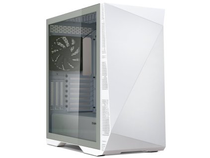 Zalman skříň Z9 Iceberg white / Middle tower / ATX / 2x140mm fan / temperované sklo / bílá