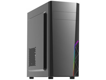 Zalman skříň T8 / middle tower / ATX / 1x120mm / 2xUSB 2.0 / USB 3.0 / RGB / černá