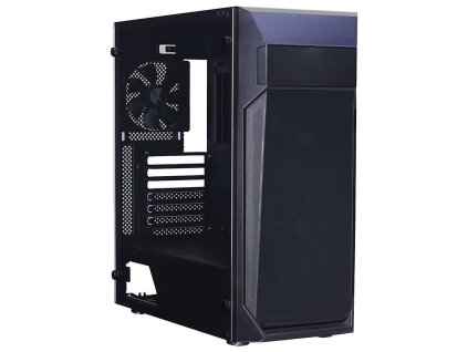 Zalman skříň Z1 Plus / moddle tower / ATX / 3x120mm / 2xUSB 3.0 / 1 x USB / prosklená bočnice / černý