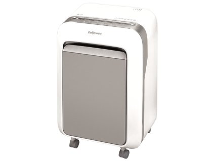 FELLOWES skartovač LX 211/ křížový řez 2x12mm/ objem koše 23 l/ stupeň utajení P-5 (tajné)/ bílý