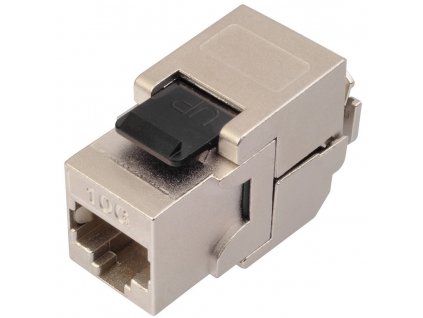 Solarix Keystone - multipack 24ks - 10G CAT6A STP RJ45 černý samořezný SXKJ-10G-STP-BK-SA