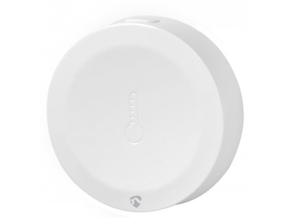 NEDIS chytrý snímač klimatických podmínek/ Android & iOS/ Zigbee/ SmartLife/ baterie CR2450 součástí balení/ bílý