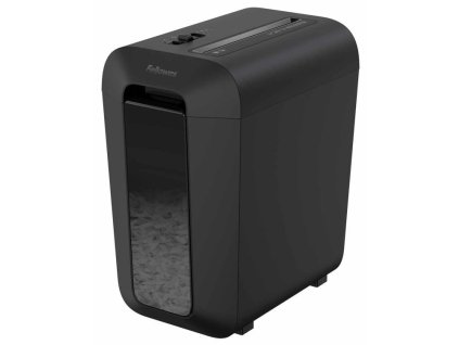 FELLOWES skartovač LX 65/ křížový řez 4x40mm/ objem koše 22 l/ stupeň utajení P-4 (důvěrné)/ černý