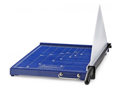 NEDIS řezačka na papír/ formát A3/ velikost řezu 297 x 420 mm/ kovová čepel/ černo-modrá