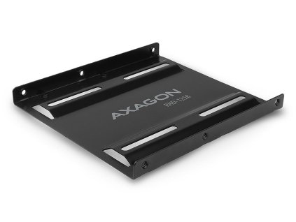 AXAGON kovový rámeček pro 1x 2,5" disk do 3,5" / RHD-125B / černý