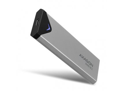 AXAGON box na M.2 NVMe SSD / EEM2-UG2 / USB-C / USB 3.2 Gen2 / kabel 22cm USB-C na USB-C