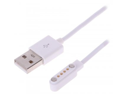 HELMER nabíjecí kabel k hodinkám Helmer LK 710/ LK 709/ LK 706/ vstup 5V/ 60cm/ bílý