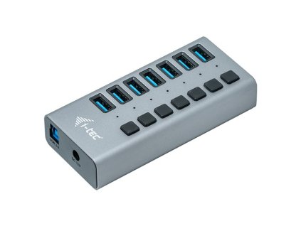 i-tec USB 3.0 nabíjecí HUB 7 Port + napájecí adaptér 36 W