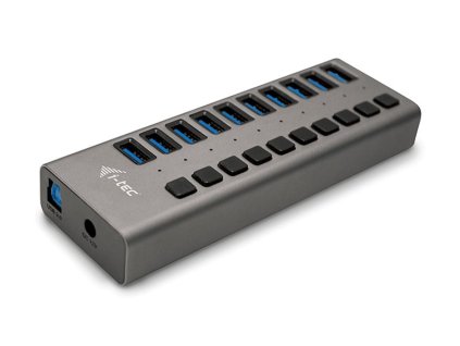 i-tec USB 3.0 nabíjecí HUB 10 Port + napájecí adaptér 48 W