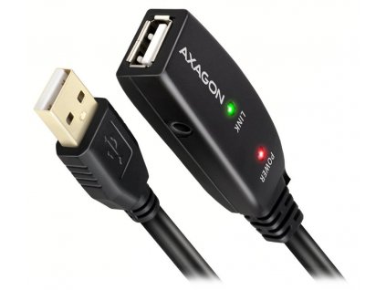AXAGON aktivní prodlužka/repeater USB2.0 / ADR-220 / 20m