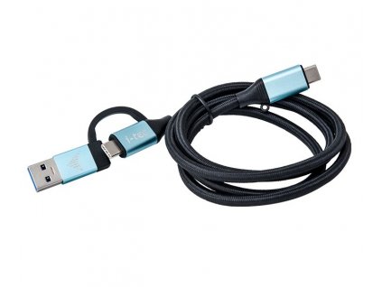 i-tec propojovací kabel USB 3.1 (Type-C) na USB 3.1 (Type-C) s USB 3.0 adaptérem, 1m