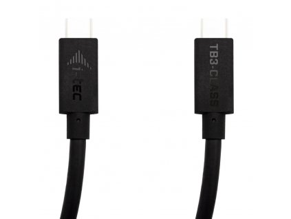 i-tec propojovací kabel Thunderbolt 3 – 40 Gbps, 100W Power Delivery, USB 3.1 (Type-C) Compatible, 1,5m