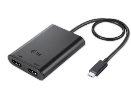 i-tec USB 3.1 Type C na Dual HDMI video adaptér/ 2x HDMI 4K/ kompatibilní s Thunderbolt 3