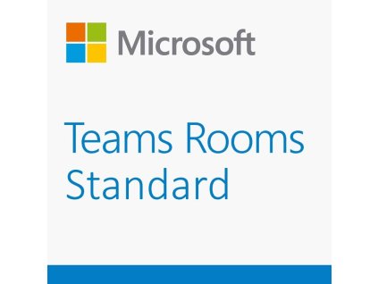 Microsoft CSP Microsoft Teams Rooms Standard without Audio Conferencing předplatné 1 rok, vyúčtování měsíčně