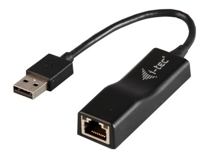 i-tec USB 2.0 Fast Ethernet adaptér DVANCE (RJ45)/ LED indikace/ černý