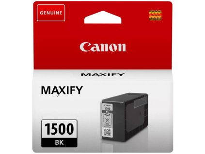 Canon inkoustová náplň PGI-1500 BK černá