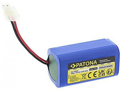 PATONA baterie pro robotický vysavač Ecovacs Deebot CR130 3400mAh, Li-lon 14,4V