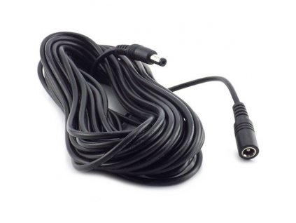 EZVIZ prodlužovací venkovní napájecí kabel k IP kamerám/ 1× DC 5,5 mm male/ 1× DC 5,5 mm female/ délka 5m/ černý