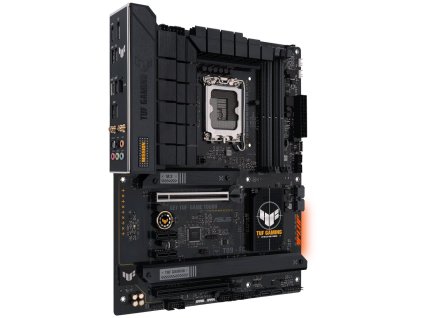 ASUS TUF GAMING B760-PLUS WIFI D4 / Intel B760 / LGA1700 / 4x DDR4 / 3x M.2 / DP / HDMI / 1x USB-C / WIFI / ATX