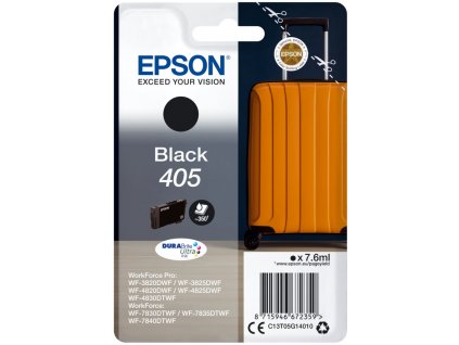 Epson inkoustová nápln 405 DURABrite Ultra Ink/ C13T05G14010/ černá