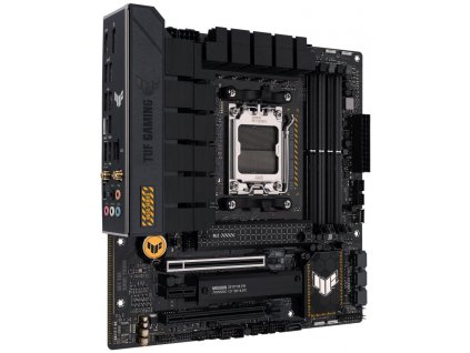 ASUS TUF GAMING B650M-PLUS WIFI / AMD B650 / AM5 / 4x DDR5 / 2x M.2 / HDMI / DP / USB-C / WiFi / mATX