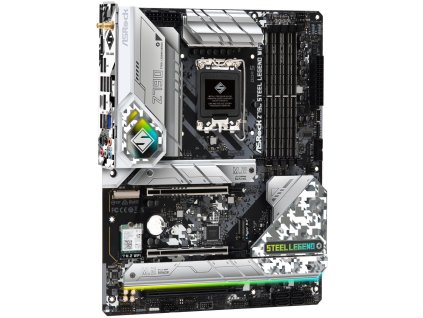 ASRock Z790 Steel Legend WiFi / Intel Z790 / LGA1700 / 4x DDR5 / 5x M.2 / HDMI / DP / USB-C / WiFi / ATX