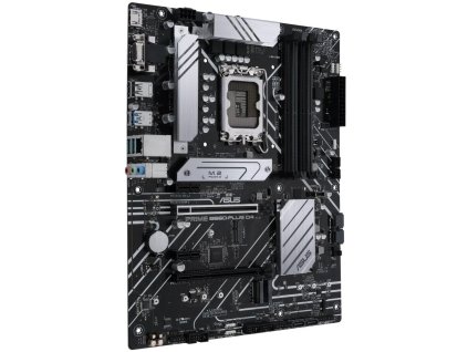 ASUS PRIME B660-PLUS D4 / B660 / LGA1700 / 4x DDR4 / M.2 / USB-C / HDMI / DP / D-Sub / ATX