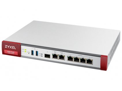 ZyXEL ZyWALL USGFLEX 200  with 1 Year UTM BUNDLE / Firewall / 10/100/1000, 2x WAN, 4x LAN/DMZ ports, 1x SFP, 2x USB