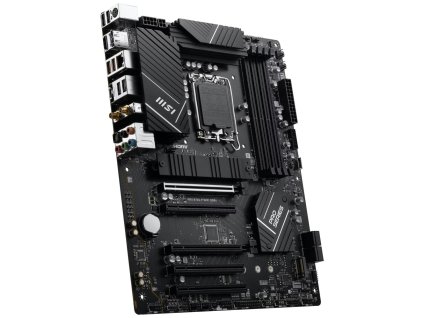 MSI PRO B760-P WIFI DDR4 / Intel B760 / LGA1700 / 4x DDR4 / 2x M.2 / HDMI / DP / USB-C / WiFi / ATX