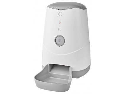 NEDIS Wi-Fi chytrý automat na krmivo pro domácí mazlíčky/ Android/ iOS/ Nedis® SmartLife/ bílo-šedý