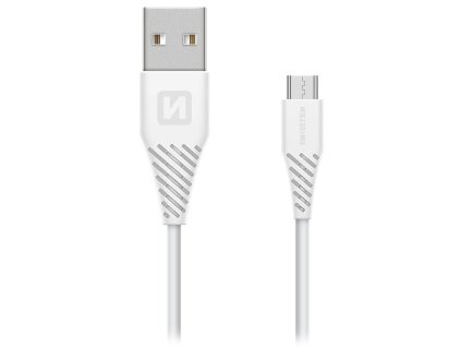 Swissten Datový Kabel Usb / Micro Usb 1,5 M Bílý (6,5Mm)