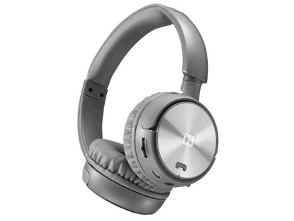 Swissten Bluetooth Stereo Sluchátka Trix Stříbrno/Šedé