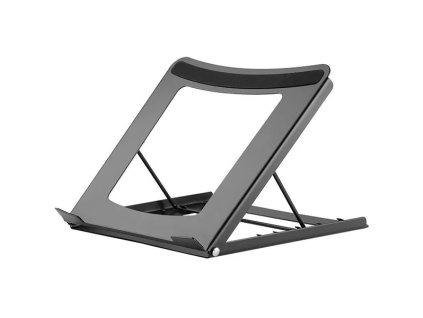 Neomounts NSLS075BLACK/Držák na notebook,tablet/na stůl/10-16"/nosn. 5kg/ 5 různých výškových poloh/skládací/černý