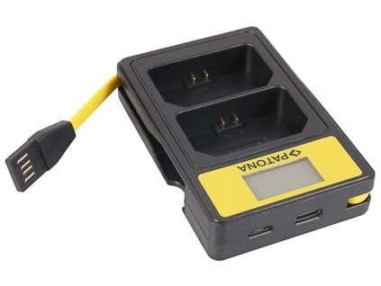 PATONA nabíječka Foto Dual Sony NP-FZ100 s LCD,USB