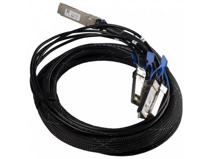 MikroTik XQ+BC0003-XS+ 100 Gigabit na 4x SFP28 MiniGBIC moduly, 3m (QSFP28)
