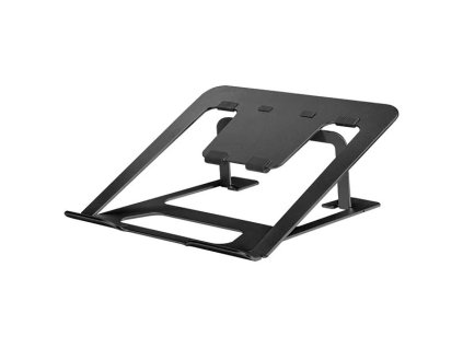 Neomounts NSLS085BLACK/Držák na notebook,tablet/na stůl/10-17"/nosn. 5kg/ 6 různých výškových poloh/skládací/černý